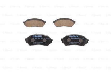 Фото 4 - Гальмівні колодки BOSCH 0 986 494 616 (0986494616)