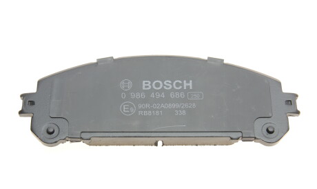 Фото 2 - Гальмівні колодки BOSCH 0 986 494 686 (0986494686)