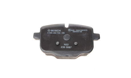 Фото 3 - Гальмівні колодки BOSCH 0 986 494 759 (0986494759)