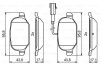 KLOCKI HAMULC. ALFA ROMEO MITO 08- TYЈ - (77365752, 71770108) BOSCH 0986494776 (фото 7)