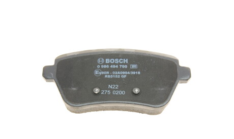 Фото 3 - Тормозные колодки BOSCH 0 986 494 790 (0986494790)