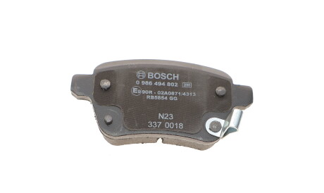 Фото 3 - Гальмівні колодки BOSCH 0 986 494 802 (0986494802)