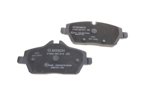Фото 2 - Гальмівні колодки BOSCH 0 986 494 813 (0986494813)