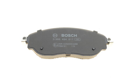 Фото 3 - Гальмівні колодки BOSCH 0 986 494 817 (0986494817)
