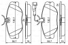 Тормозные колодки kpl. передн. fiat coupe, croma, tipo lancia delta i - (71748387) BOSCH 0986494851 (фото 1)