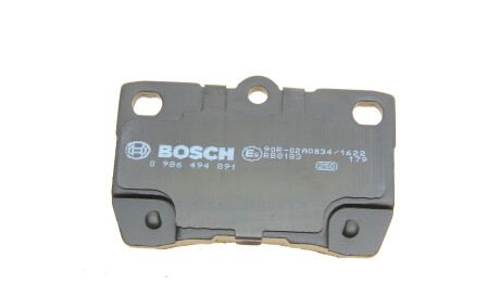 Фото 3 - Тормозные колодки BOSCH 0 986 494 891 (0986494891)