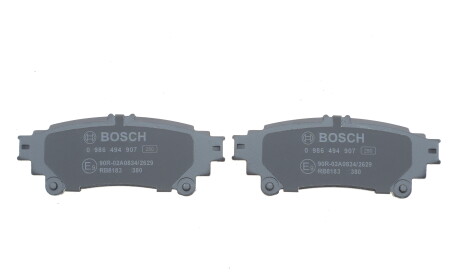 Фото 4 - Тормозные колодки BOSCH 0986494907