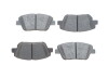 Brake pad set, disc brake - (581013QA10, 58101TA50, 581013QA50) BOSCH 0986494984 (фото 1)