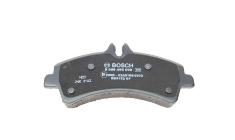 Фото 2 - Тормозные колодки BOSCH 0 986 495 099 (0986495099)