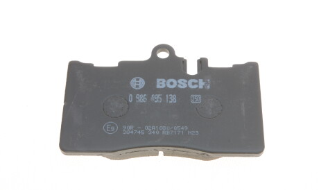 Фото 2 - Гальмівні колодки BOSCH 0 986 495 138 (0986495138)
