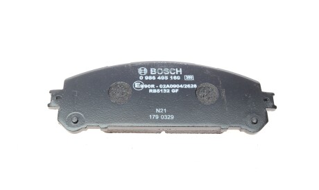 Фото 3 - Гальмівні колодки BOSCH 0 986 495 169 (0986495169)