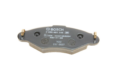 Фото 3 - Тормозные колодки BOSCH 0 986 495 244
