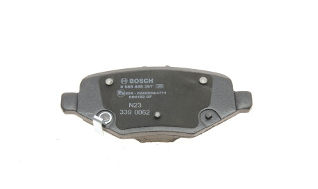 Фото 2 - Гальмівні колодки BOSCH 0 986 495 397 (0986495397)