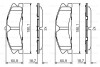 Комплект тормозных колодок, дисковый тормоз 0 986 495 399 - (dg1z2001a) BOSCH 0986495399 (фото 1)