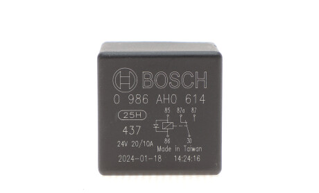 Фото 4 - Реле BOSCH 0 986 AH0 614 (0986AH0614)