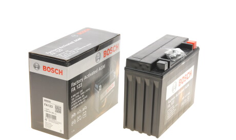 Акумуляторна батарея 21Ah/330A (205x87x162/+R/B0) (AGM) Factory Activated AGM - ((61219321815)) BOSCH 0 986 FA1 230