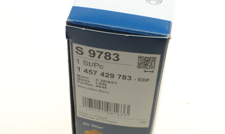 Фото 2 - Воздушный фильтр BOSCH 1 457 429 783 (1457429783)