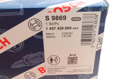 Фото 6 - Повітряний фільтр BOSCH 1 457 429 869 (1457429869)