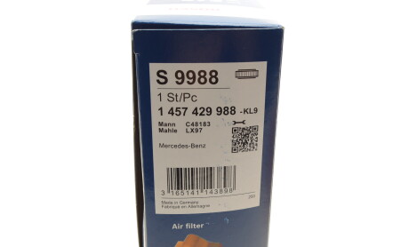 Фото 7 - Воздушный фильтр BOSCH 1 457 429 988 (1457429988)