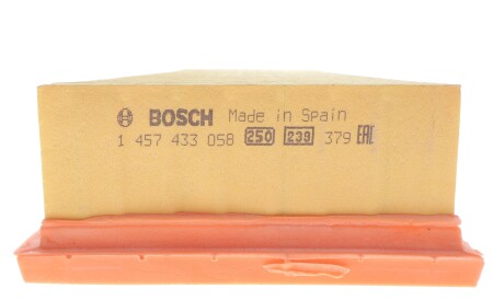 Фото 3 - Повітряний фільтр BOSCH 1 457 433 058 (1457433058)
