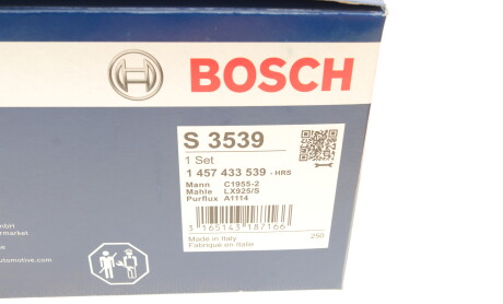 Фото 7 - Повітряний фільтр BOSCH 1 457 433 539 (1457433539)