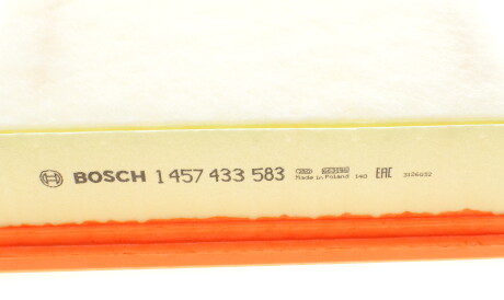 Фото 3 - Повітряний фільтр BOSCH 1 457 433 583 (1457433583)