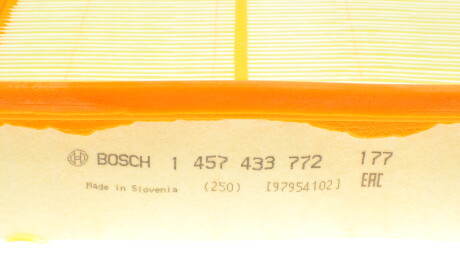 Фото 3 - Воздушный фильтр BOSCH 1 457 433 772 (1457433772)