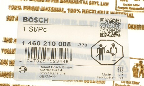 Фото 3 - Автозапчасть BOSCH 1 460 210 008
