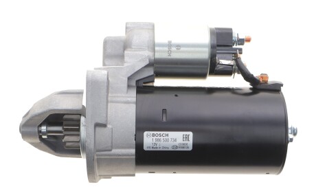 Стартер (12В, 2,5кВт, новий із заставою) CITROEN JUMPER III FIAT DUCATO PEUGEOT BOXER 2.3D-3.0D 12.01- - BOSCH 1986S00734