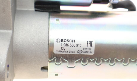 Фото 2 - Стартер BOSCH 1 986 S00 912 (1986S00912)