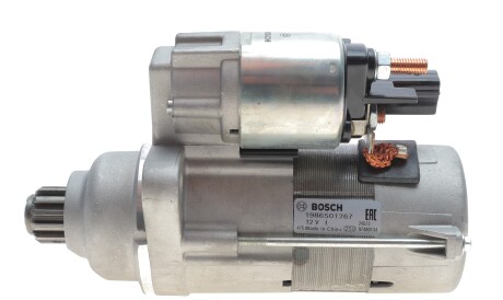 Стартер VW Golf VI/Skoda Octavia 1.6 TDI 09-13 (12V) (1.8kw) 1 986 S01 267 - (am911023qx, am911023q, am911023dx) BOSCH 1986S01267 (фото 1)