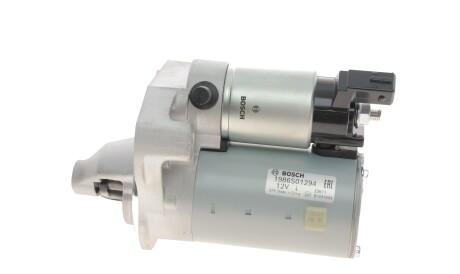 Стартер Citroen C3/C4/Peugeot 108/2008/208/301 1.0/1.2 VTI 12- (12V/1kw) - BOSCH 1 986 S01 294