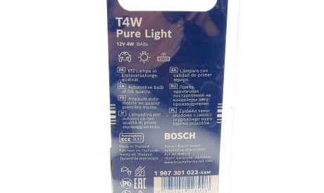 Фото 2 - Автолампа BOSCH 1 987 301 023 (1987301023)