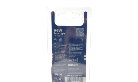 Фото 2 - Автолампа BOSCH 1 987 301 035 (1987301035)