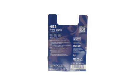 Фото 2 - Автолампа BOSCH 1 987 301 062 (1987301062)