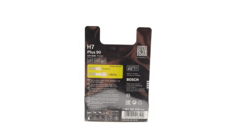 Фото 2 - Автолампа BOSCH 1 987 301 078 (1987301078)