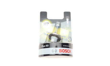 Лампа автомобільна галогенова H7 12V 55W PX26d Plus 90% - BOSCH 1 987 301 078