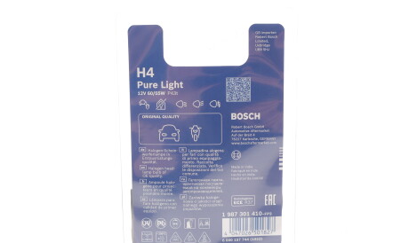 Фото 2 - Автолампа BOSCH 1 987 301 410
