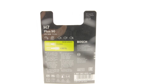 Фото 3 - Автолампа BOSCH 1 987 301 423