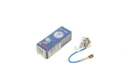 Лампа автомобільна галогенова H3 12V 55W PK22s Pure Light - BOSCH 1 987 302 031