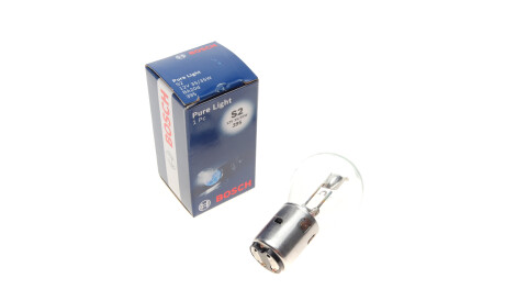 Лампа автомобільна галогенова S2 12V 35/35W BA20d Standard - (01121372, 24615070, 4123200) BOSCH 1 987 302 105