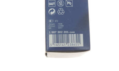 Фото 3 - Автомобільна лампа BOSCH 1987302201