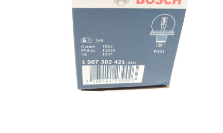 Фото 2 - Автолампа BOSCH 1 987 302 421 (1987302421)
