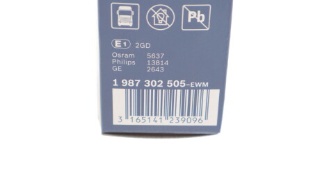 Фото 2 - Автолампа BOSCH 1987302505