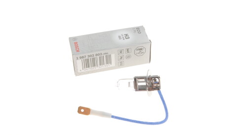 Лампа автомобільна галогенова H3 12V 55W PK22s Standard - (7701040849, N10320101) BOSCH 1987302802