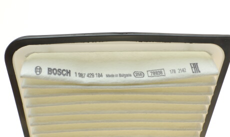 Фото 2 - Повітряний фільтр BOSCH 1 987 429 184 (1987429184)
