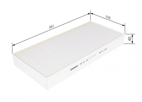 Фото 5 - Фільтр салону BOSCH 1 987 431 162 (1987431162)