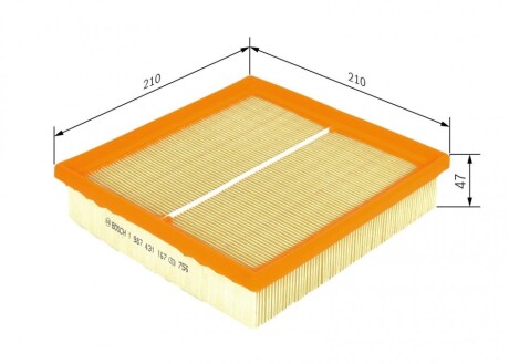 Фото 5 - Фільтр салону BOSCH 1 987 431 167
