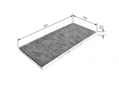 Фото 5 - Фильтр салона BOSCH 1 987 431 194