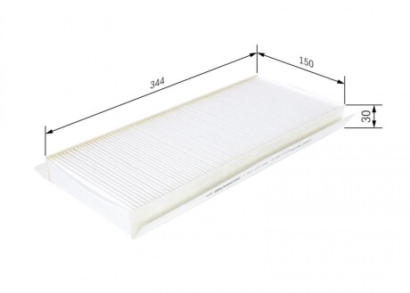 Фото 5 - Фильтр салона BOSCH 1 987 432 006 (1987432006)